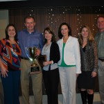 Middle Tennessee Pharmacy Services (Shelbyville, TN) received the 2012 Guardian “Pharmacy of the Year” award. (L-R) Jennifer Ester, Russ Spivey, Sherri Nix, Renee Hill, Leigh Hamilton, Gordon Kelly. Not pictured: David Brown, Curt Bicknell